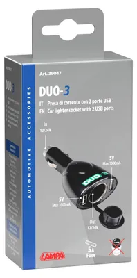 Produktbild von LAMPA Handy-Ladegerät fürs Auto Auto Ladegerät 39047