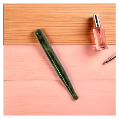 Produktbild von 3-teiliges Jade-Gesichtsmassage-Set für Gua Sha und Tiefengewebsmassage