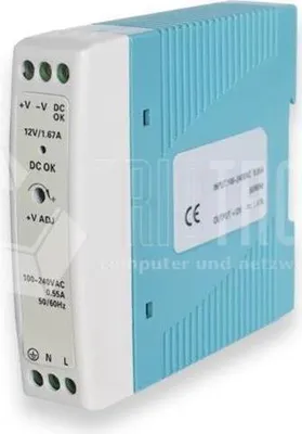 Produktbild von Teltonika PR3PDNP0, Stromversorgung, Drinnen, 100-240 V, 50-60 Hz, 20 W, 12 V