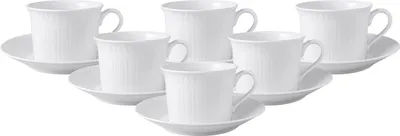Produktbild von Villeroy & Boch Cellini Espressotasse mit Untertasse 100 ml 6er Set