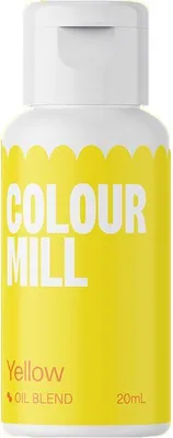 Produktbild von Colour Mill Öl Lebensmittelfarbe Yellow, Gelb 20ml