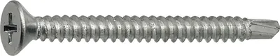 Produktbild von DIN7504O 3.5x9.5 Phillips-KS verzinkt Senkkopf-Bohrschraube ISO15482