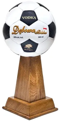 Obrázek produktu pro Klarer Vodka, Dębowa Polska, sklenice, fotbal, 500 ml