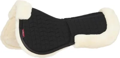 Image de LeMieux Merino+ ProSorb 2 Pocket Half Pad, couleur : noir/naturel, taille : L