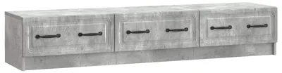 Produktbild von vidaXL TV-Schränk Betongrau 147 x 34,5 x 27 cm Holzwerkstoff