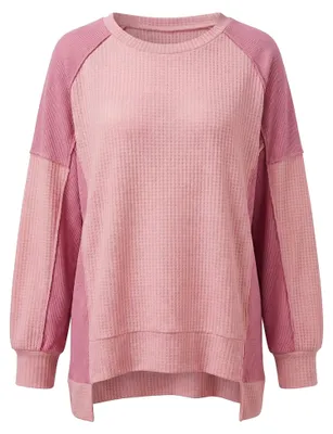 Image de TEYLON - Chemisier pour femmes - Rose - Taille L
