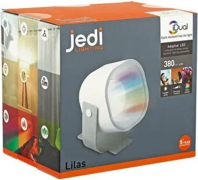 Produktbild von JEDI Lighting Lichtprojektor Tischleuchte Tischlampe Glaslampe  mit FB. JE710109