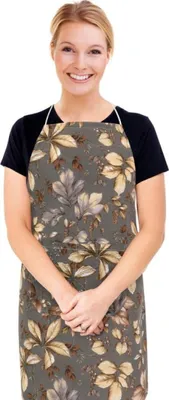Immagine prodotto di Grembiule da cucina EMA - grembiule 67x84 cm - Grigio,Beige,Marrone