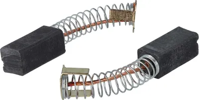 Produktbild von vhbw 2x Kohlebürste 7,95 x 7,95 x 19,5 mm kompatibel mit Fein 72022600041 Bohrmaschine + Feder