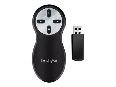 Zdjęcie produktu dla Kensington Prezenter bezprzewodowy z nanoodbiornikiem, Czarny