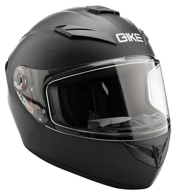 Produktbild von Vollgesichts-Motorradhelm, langlebige Konstruktion, verbesserte Belüftung, schwarz, L