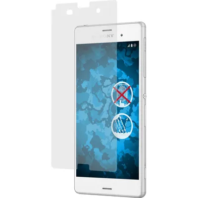 Produktbild von 4er-Pack PhoneNatic Displayschutzfolien matt  kompatibel mit Sony Xperia Z3