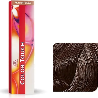 Produktbild von Wella Color Touch Rich Naturals, Braun, 5/3, Light Brown/Gold, Frauen, 60 ml, Alle Haare