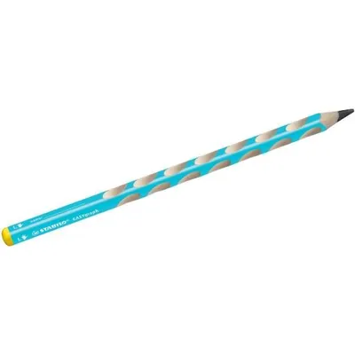 Image de Stabilo® 321/02-B-6 Crayon triangulaire ergonomique EASYgraph - B, bleu, gauche
