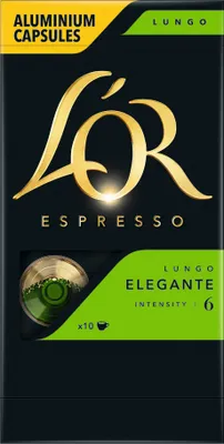 Produktbild von L'Or Espresso Lungo Elegante | 10 Nespresso® komp. Kapseln
