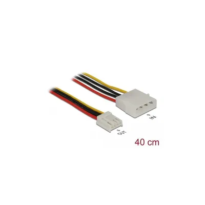 Image de DELOCK Stromkabel Molex 4Pin -> Floppy 4Pin St/Bu 0.40m