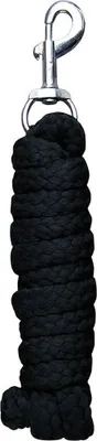 Produktbild von Harrys Horse Halfterführstrick soft mit Karabinerhaken, Farbe:schwarz