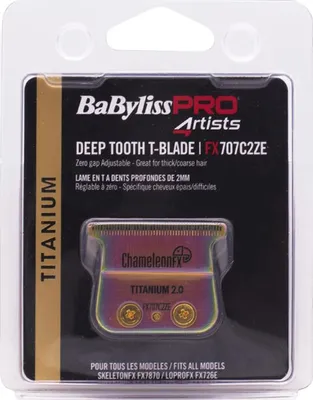 Produktbild von BaByliss PRO 4Artists Chameleon Titanium Deep Tooth Blade Skeleton
