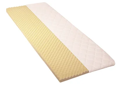 Produktbild von 140x200 Viskoelastik - Matratzenauflage / Topper gerollt V250 MEMOVITA von Sun Garden Weiss | 1