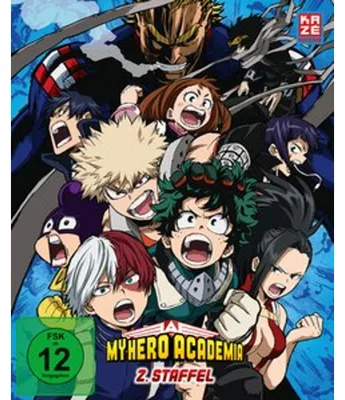 Produktbild von My Hero Academia - Staffel 2 (BR) 5Disc Gesamtausgabe 01-38 - AV-Vision - (Blu-ray Video / Zeichentr.)