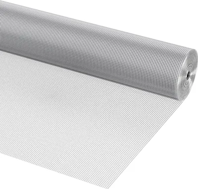 Obrázek produktu pro SucceBuy heavy duty drátěné pletivo, velikost ok 1/4 palce, role 36 palců x 100 stop, žárově pozinkované pletivo o rozměru 23 mm, ideální pro řetězové oplocení, klece pro králíky, ochranu zahrady