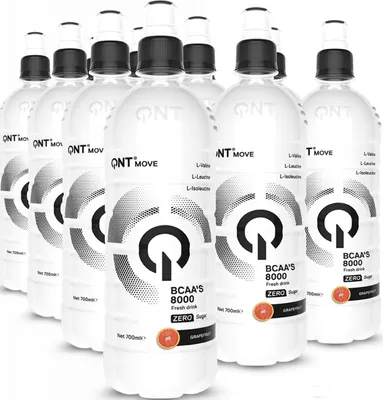 Produktbild von QNT BCAA 8000 (12x700ml) Grapefruit - Aminosäuren - BCAA