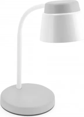 Produktbild von GTV Schreibtischlampe Helin, 350 Lumen, Leselicht 4000k, LED-schreibtischlampe, Nachttischlampe, Tischlampe, mit 150 cm Stromkabel, Rosa, stabil & modern
