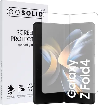 Produktbild von GO SOLID! Displayschutzfolie für Samsung Z Fold 4 gehärtetes Glas