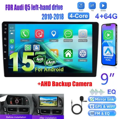 Produktbild von Android 15 Autoradio – Autoradiosystem – Multimediasystem – Navigationssystem – Einbauradio