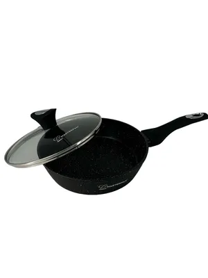 Obrázok produktu pre MASTERPAN hliníková nepriľnavá panvica s mramorovým povrchom, s vekom 20 cm MP3212