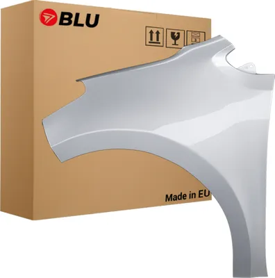 Image de BLU Aile Compatible avec VW Volkswagen UP! LA7W Gauche Silber ReflexSilber | 2016- | Avant | Peint| Prêt à Monter | Acier