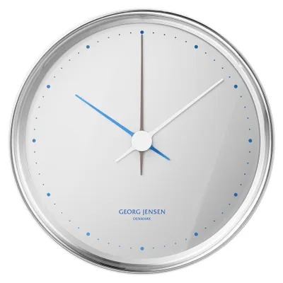 Produktbild von Georg Jensen - KOPPEL Wanduhr 10 cm, Edelstahl glänzend