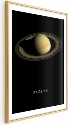 Produktbild von Posterpapier Poster - Saturn 60x90 cm Für Kinder n-C-0178-ao-a