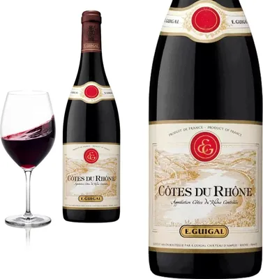 Produktbild von 12er Karton 2020 Côtes du Rhône rouge E.Guigal - Rotwein