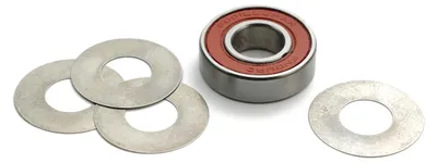 Zdjęcie produktu dla Łożyska enduro Osłona łożyska ze stali nierdzewnej Maxguard – 12 mm x 32 mm x 0,2 mm (4 sztuki)