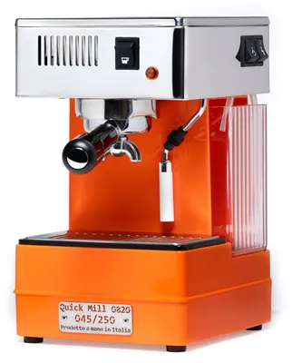 Produktbild von Quick Mill 0820 Stretta ARANCIO Orange Lim. Edt. Siebträger Espressomaschine