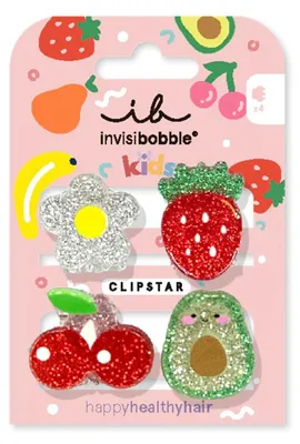 Produktbild von Invisibobble Clipstar Kids Frutti Fun 4st
