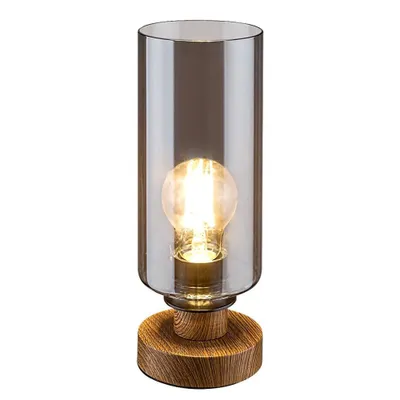 Image de Lampe à poser moderne en chêne E27 Tanno 74120 Rabalux