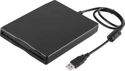 Produktbild von Externes USB-Diskettenlaufwerk, universelles externes 3,5-Zoll-Diskettenlaufwerk für Computer, mobiles Diskettenlaufwerk, USB-Schnittstelle, Plug-and-Play