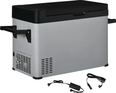 Produktbild von Outsunny Kühlbox Auto 50L mit LCD-Anzeige Autokühlschrank mit Griffe