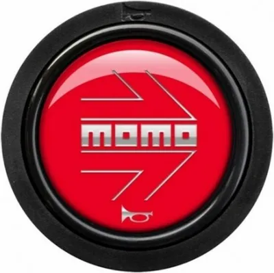 Obrázek produktu pro Tlačítka klaksonu Momo pro sportovní volanty SPHOARWREDCHF z plastu