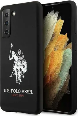 Produktbild von US Polo USHCS21SSLHRBK S21 G991black/black Silicone Logo