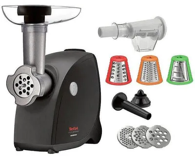 Zdjęcie produktu dla Tefal Maszynka do mielenia mięsa Hv4 2000W Polerowana głowica Wszystkie NE477838