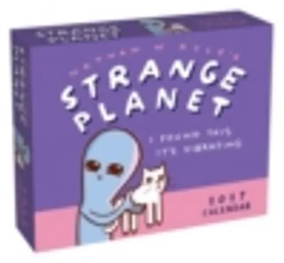 Image de Calendrier quotidien "Planète étrange", édition 2027