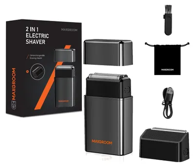 Image de Rasoir électrique 2 en 1 MaxGroom ZG-F5580, noir