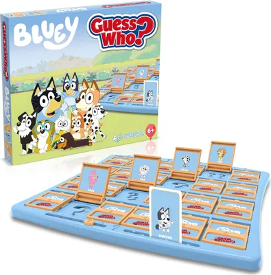 Produktbild von Gesellschaftsspiel Wer ist es? Bluey, Deduktionsspiel, WINNING MOVES, Ab 6 Jahren, Bluey Thema