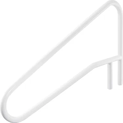 Immagine prodotto di Corrimano per piscine - Ausilio di accesso in acciaio inox - Dimensioni 137,1 x 4,8 x 81,3 cm - Portata 100 kg - Saldato senza saldature - Installazione a pavimento/incasso - Resistente alla corrosione