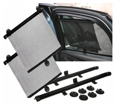 Obrázek produktu pro Verk 01307 Sluneční rolety do auta 50x40cm 2 ks