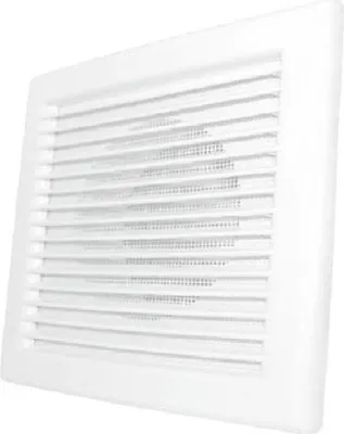 Produktbild von Dospel | Lüftungsgitter DL/135 RW - Weiß - Dekorativ - Effektive Luftzirkulation - Insektenschutz