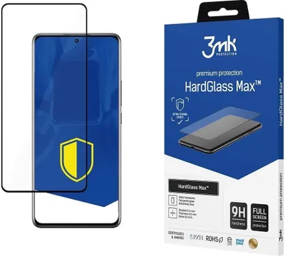 Produktbild von 3mk Display Gehärtetes Glas HardGlass Max für Xiaomi 12 Pro 0,3mm 9H